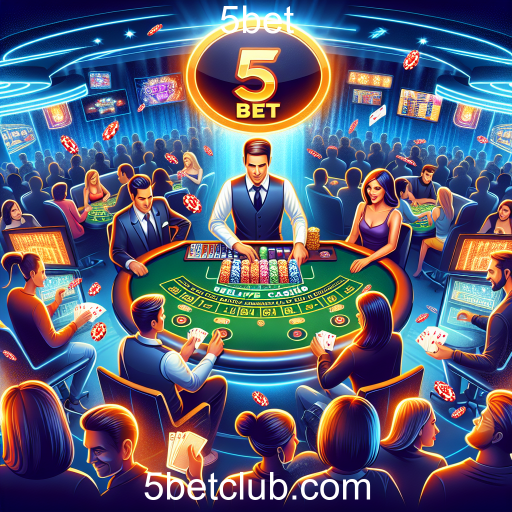 Experiência Imersiva do Cassino Ao Vivo no 5bet